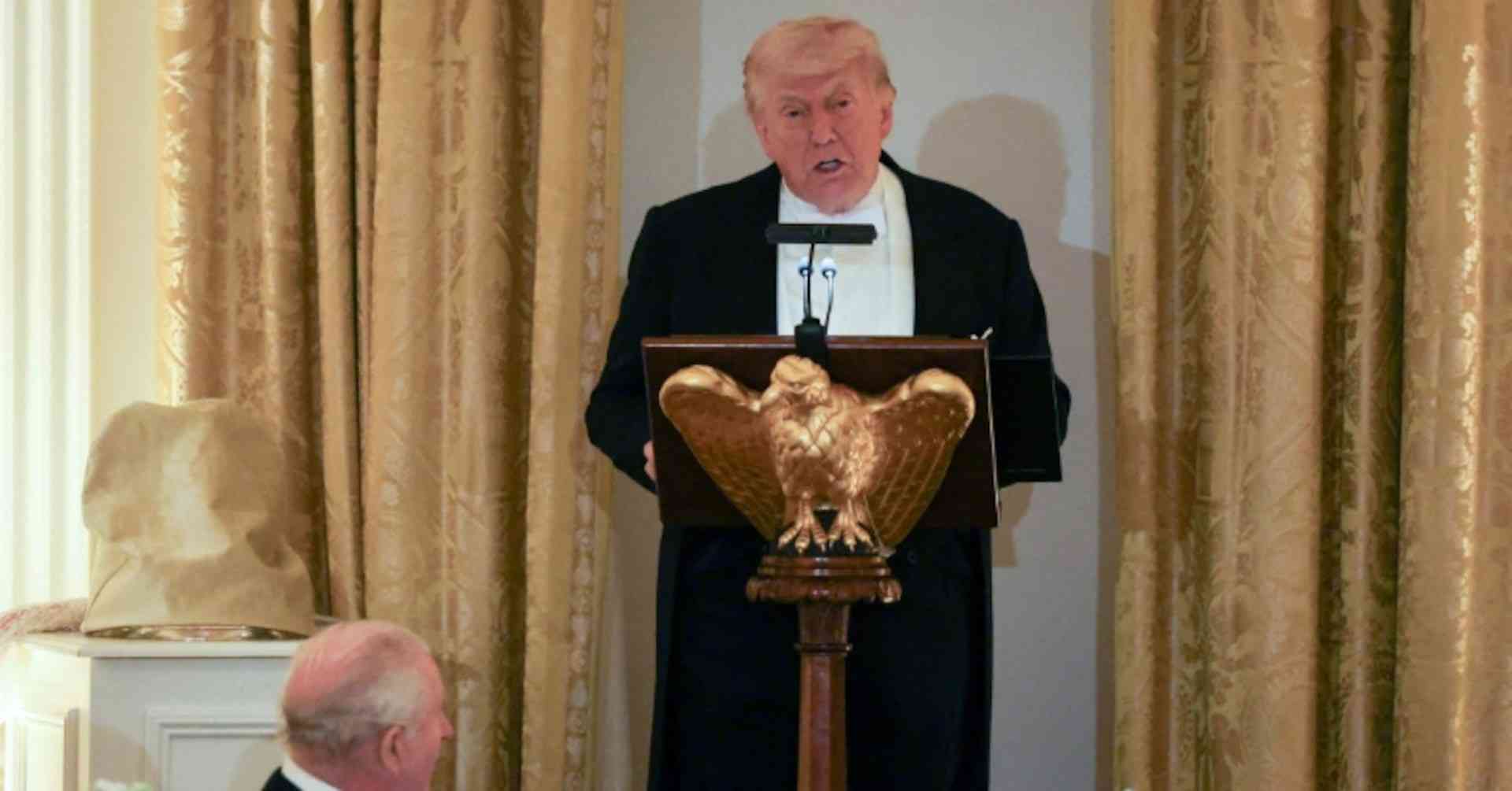 英国王はイランの核兵器保有望まず、トランプ氏発言　晩さん会で | ロイター