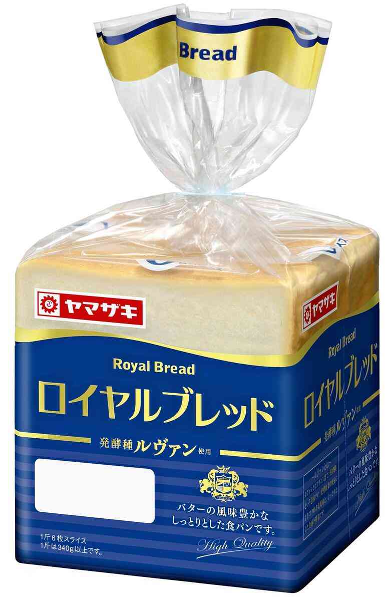 山崎製パン「ロイヤルブレッド」「高級つぶあん」など306品目値上げ…平均5・6%・7月1日出荷分から