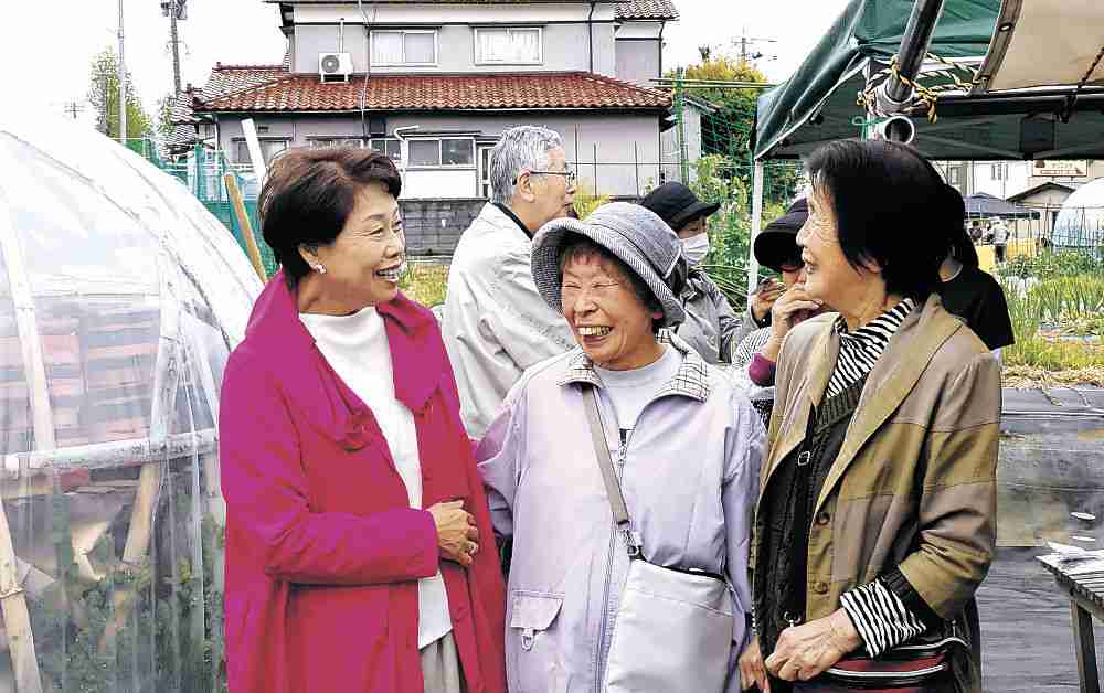 能登支援の輪広がる　金沢・四十万「みんなの畑」で交流会　キムタク母も参加、被災者ねぎらう｜地域｜石川のニュース｜北國新聞