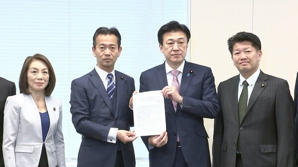中道・立憲・公明3党が武器輸出ルールの厳格化を要求　「国会への事前通知義務化」などを官房長官に提言｜FNNプライムオンライン