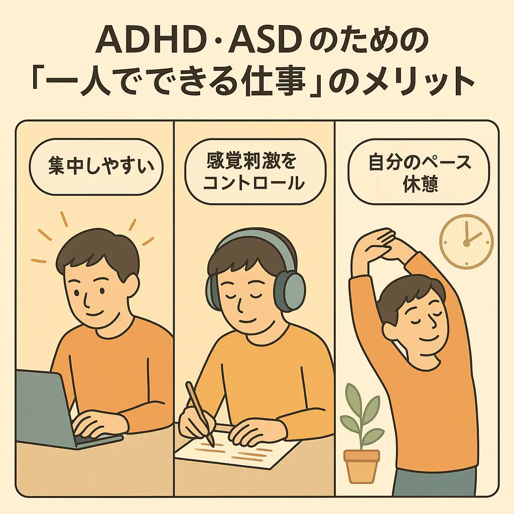 ADHD・ASDだけど天職が見つかった人いますか?