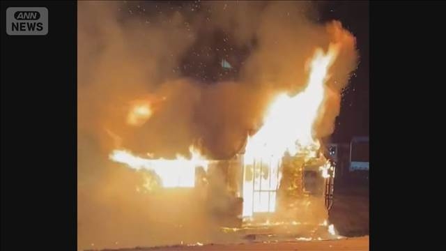 バス停待合室を全焼させる　中国籍の男を放火容疑で逮捕　北海道ルスツリゾート近く（テレビ朝日系（ANN）） - Yahoo!ニュース
