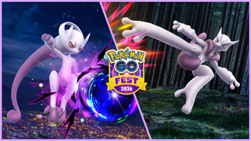 【ポケモンGO】GO Fest 2026で「メガミュウツーＸ」と「メガミュウツーＹ」が初登場！