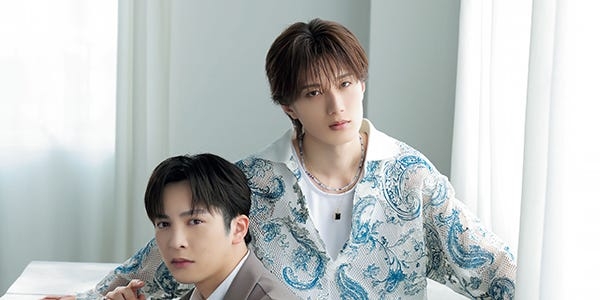 M!LK山中柔太朗＆吉田仁人、“YJコンビ”で「JUNON」登場 8年間活動して感じるお互いへのリスペクト語る - モデルプレス