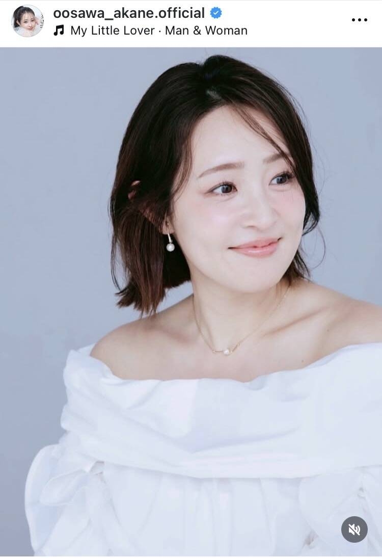 美人化が止まらない40歳・大沢あかね、肩出し大人の色気に「セクシーさにギブアップ」髪バッサリ激変姿も反響