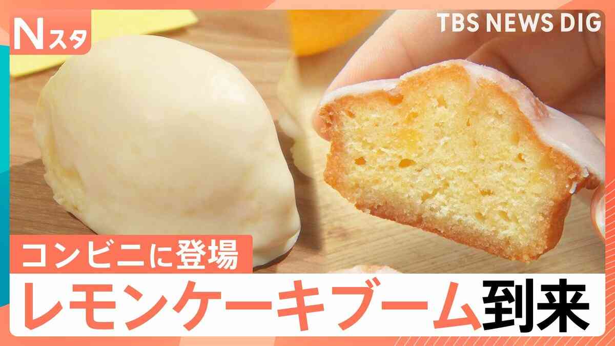 「レモンケーキ」ブームが到来、専門店が東京出店…コンビニ、定番のお菓子、アイスにも登場【Nスタ】 | TBS NEWS DIG