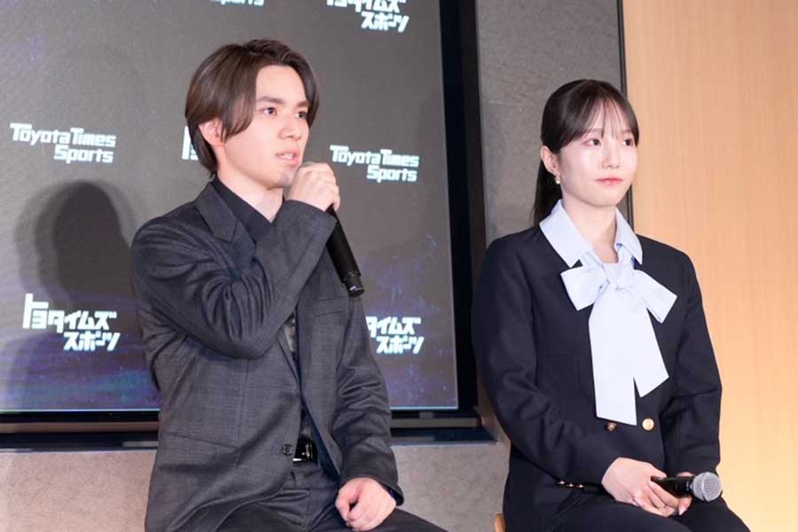 宇野昌磨「絶対、隣は自分がいい」　本田真凜とのカップル結成で本音激白「他の男の人と滑っている姿を想像しても…」真凜も笑顔 | THE ANSWER