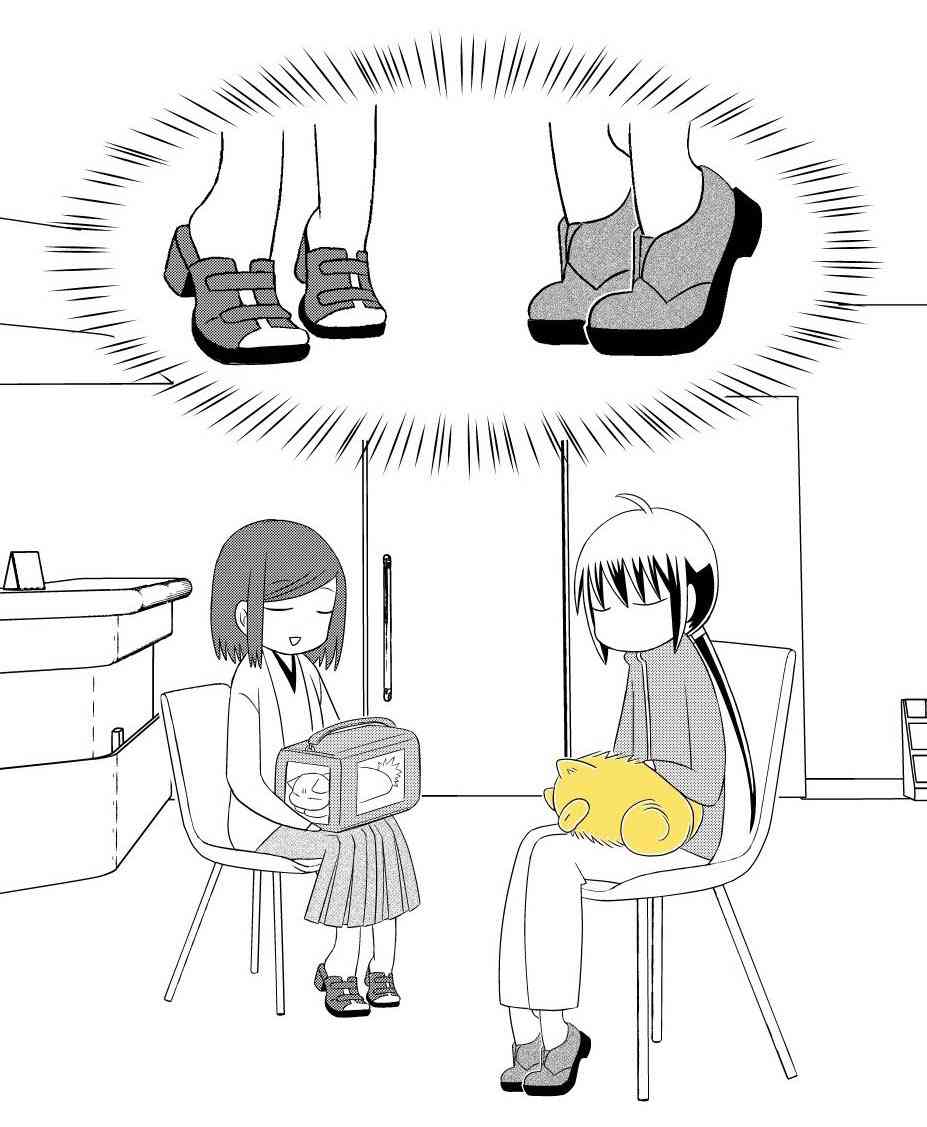「全員これ」動物病院の“待合室あるある”を描いたイラスト に15万いいね「わかりみが深い」「無意識にやってた」