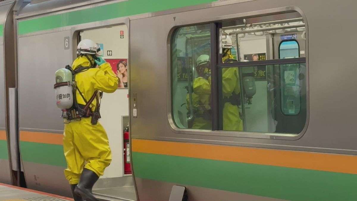 【速報】JR東海道線の車内で“スプレー”噴射か　16歳少年逮捕　電車を遅延させた威力業務妨害容疑　神奈川県警（2026年5月12日掲載）｜日テレNEWS NNN