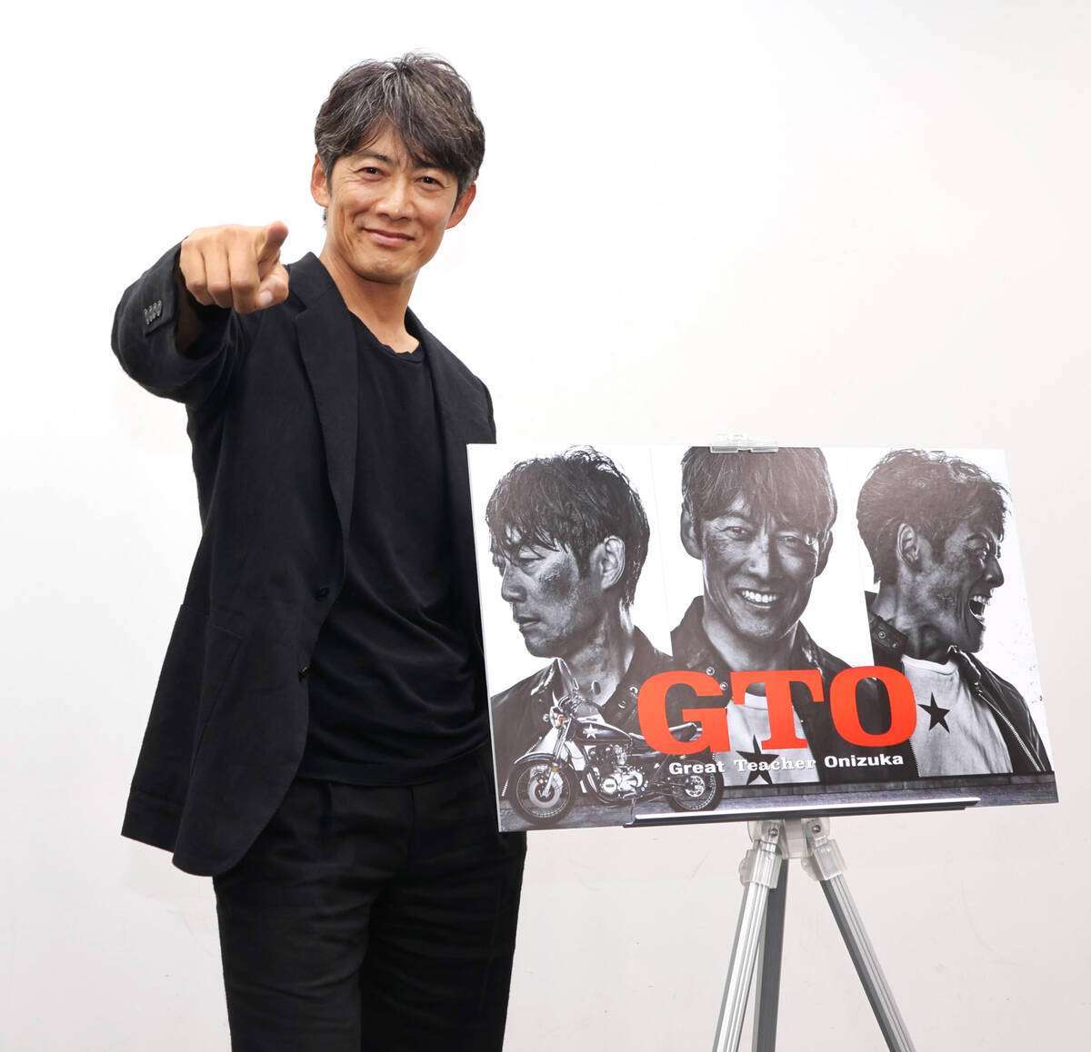 反町隆史主演「GTO」28年ぶり連ドラで復活！「武田鉄矢さんか俺くらい」教師役の影響力に自信　妻・松嶋菜々子は「楽しみにしてくれています」