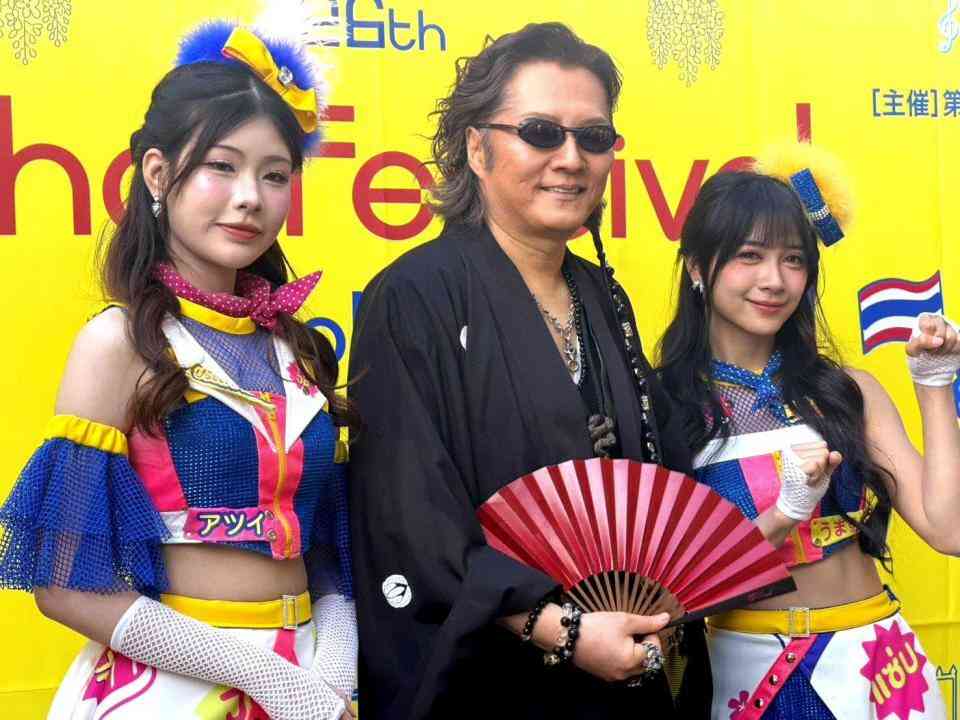 石井竜也 米米大ヒット曲「君がいるだけで」原曲超えた!? タイのアイドルとコラボ曲「とんでもない所からお金をもらっちゃったなという感じ」