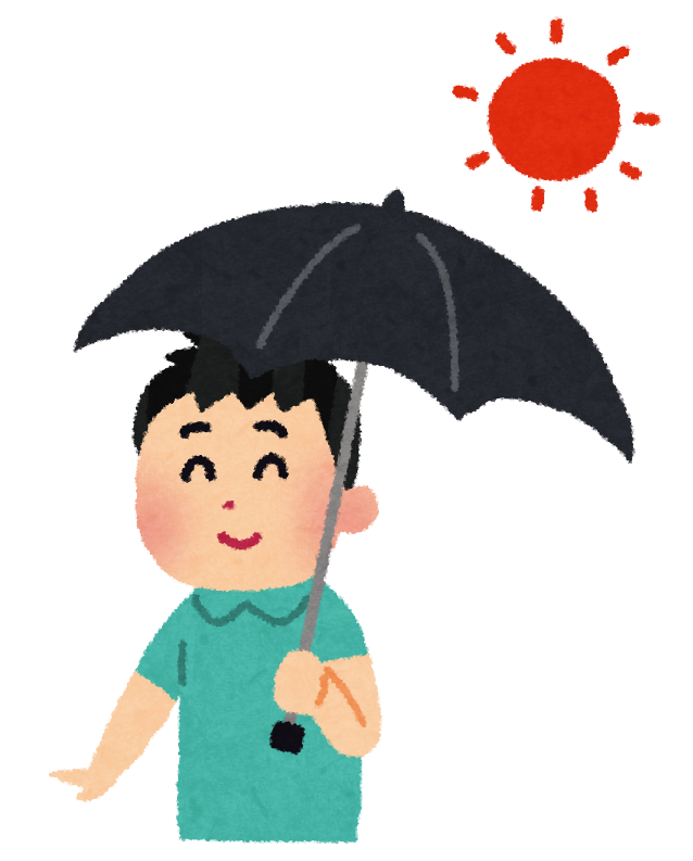 男性の日傘、そんなに抵抗ありますか？