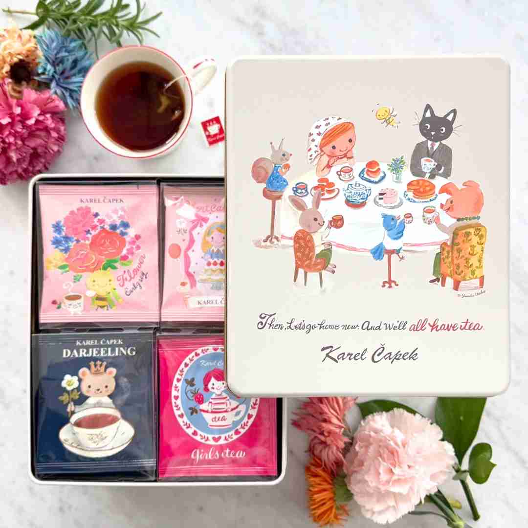 40tea lover缶 | カレルチャペック紅茶店 公式通販サイト