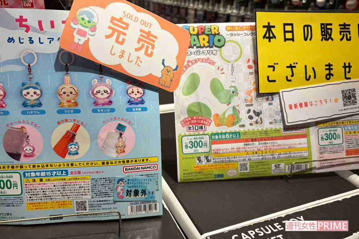 『目印アクセサリー』が社会現象化、ちいかわ&ヨッシーが即完売で整理券中止のカオス、カプセルトイ協会が語る人気の裏側
