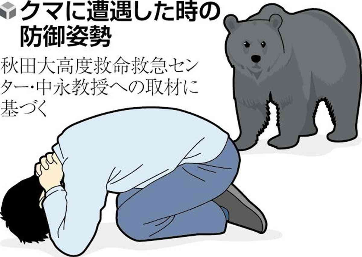 クマに遭遇 男性襲われ顔や腕にけが　田んぼの見回りで…