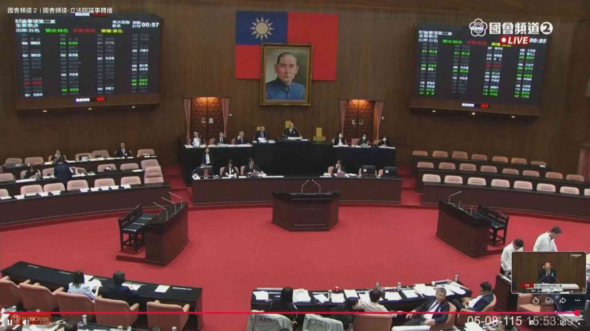 台湾の防衛特別予算　約4割縮小の野党案が可決　頼総統は批判（TBS NEWS DIG Powered by JNN） - Yahoo!ニュース