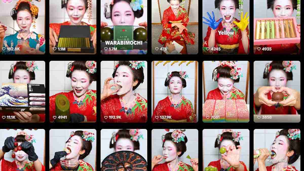 《“舞妓さん”がクリーム丸飲み》「下品なことするな!!」批判殺到の女性インフルエンサー、テレビ東京発のコンテンツだった　広報部「本物の舞妓さんではございません」
