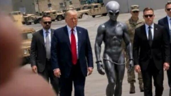 トランプ大統領、宇宙人に助けを求める？｜FNNプライムオンライン