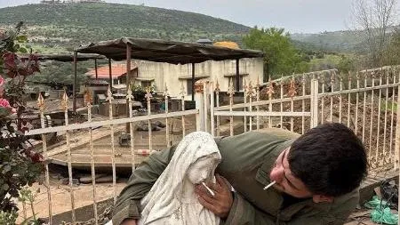 マリア像にたばこ押しつけ拘禁　イスラエル兵を処分、レバノンで