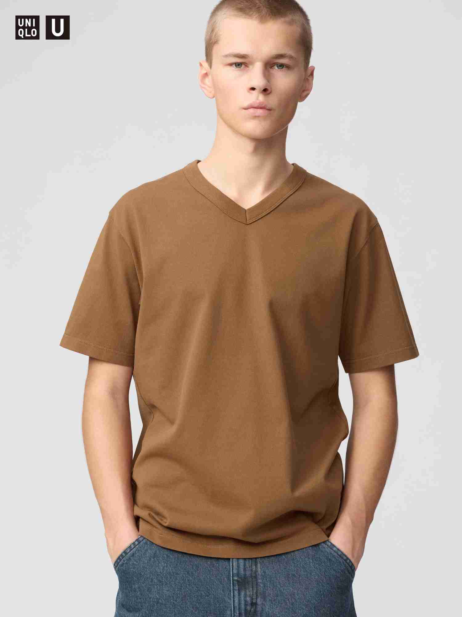ユニクロ公式 | VネックTシャツ(男女兼用)