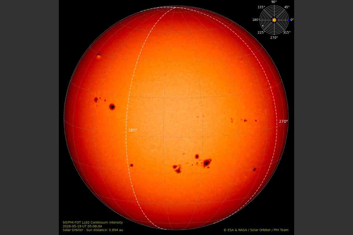 太陽の裏側に数年ぶり最大級の黒点群が出現　22日以降に地球へ磁気嵐の恐れ（Forbes JAPAN） - Yahoo!ニュース