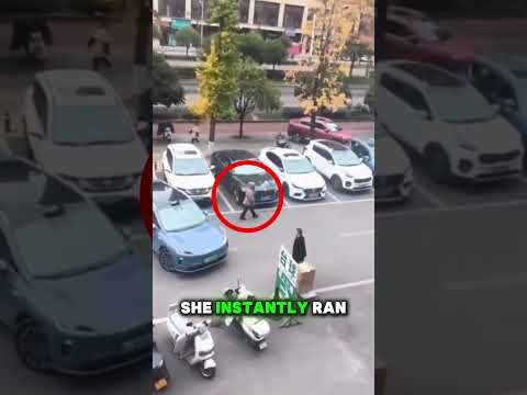 Tesla vs Parking Spot Blocker ?