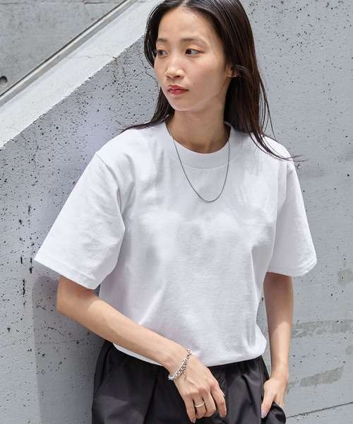 1枚で着られる白Tシャツ