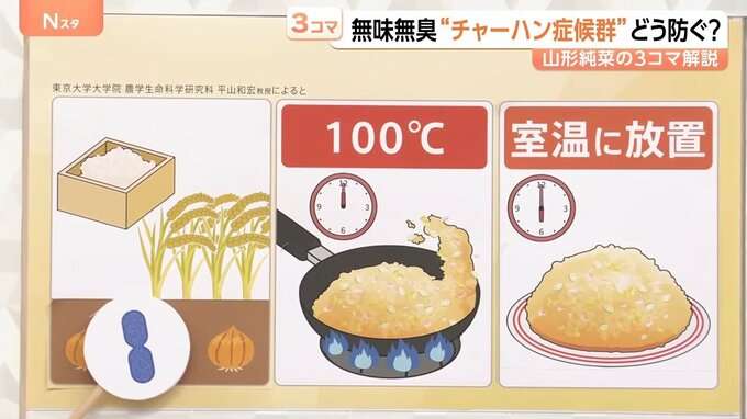“チャーハン症候群”にご注意! においや味で見分け困難…熱に強い食中毒菌 対策は?