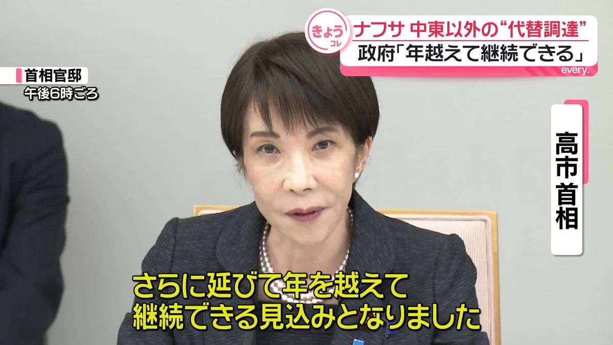 高市首相、ナフサ由来の化学製品の供給「年を越えて継続できる」　中東以外からの代替調達で（2026年4月30日掲載）｜日テレNEWS NNN