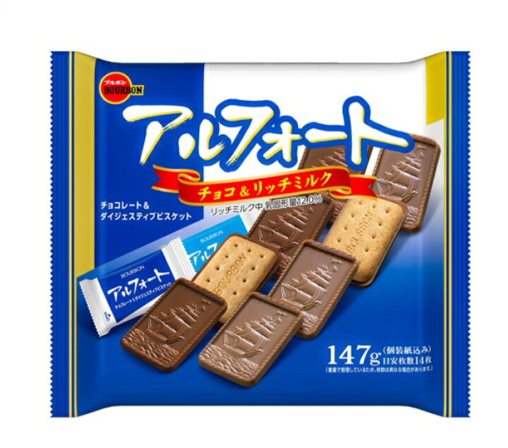 アルフォート、青と水色、どっち好き？
