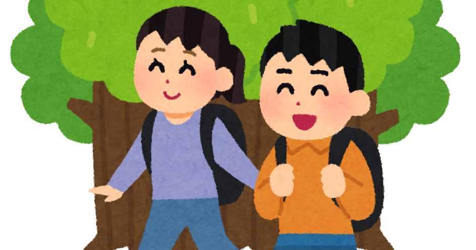 なるべく歩くようにしてる人