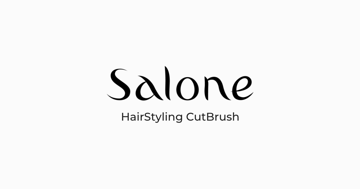 サローネヘアカットブラシ＆コーム
