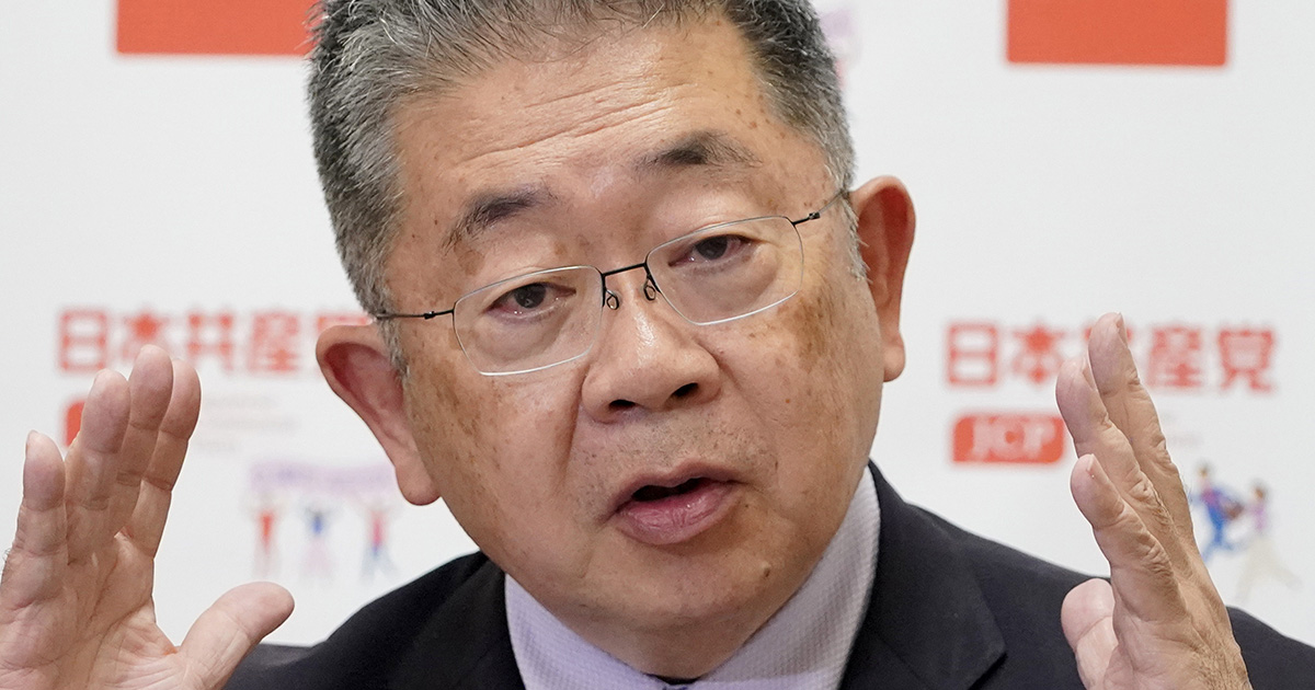 「ふんぞり返ってるのがお詫び？」共産党・小池晃氏　辺野古事故、運航団体の謝罪をフォローも疑問の声…同団体は“腕組み会見”で大ひんしゅく | 女性自身