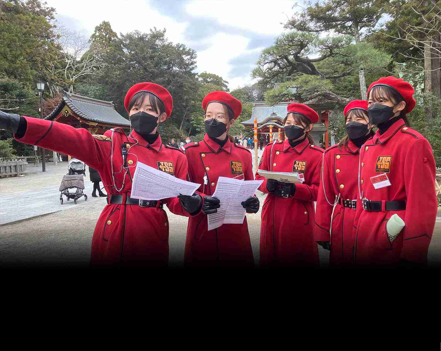 The Redcoats　鶴岡八幡宮初詣警備