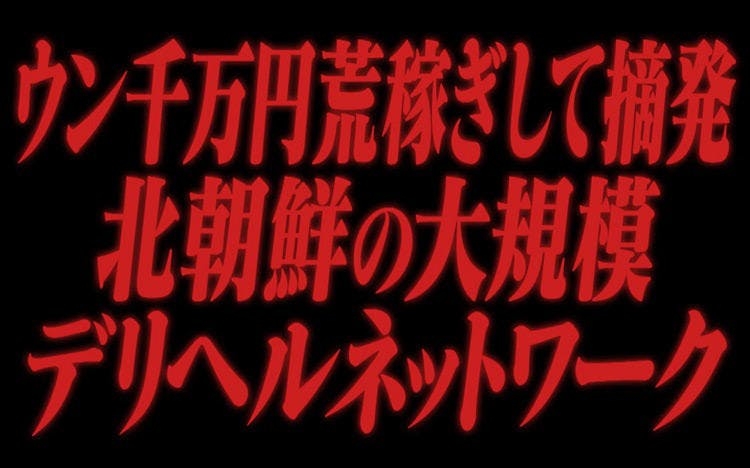 北朝鮮の性風俗の実態！組織的な売春組織で日本円にすると何十億もの荒稼ぎ：じっくり聞いタロウ | テレビ東京・ＢＳテレ東の読んで見て感じるメディア テレ東プラス