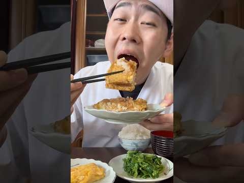 福井県にある街の豆腐屋さん。竹内商店。自慢の厚揚げが肉厚で香ばしくジューシー。是非一度味わっていただきたいものです。 #三代目 #豆腐屋 #豆腐 #厚揚げ #美味しい