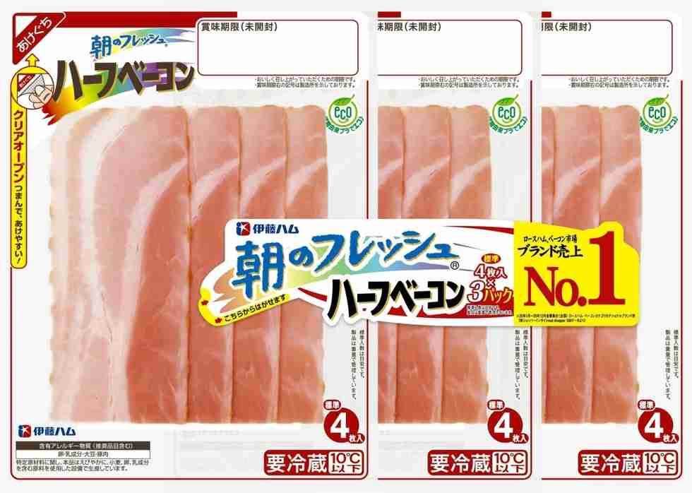 「朝のフレッシュ　ハーフベーコン」値上げ　伊藤ハム対象の220品目発表|経済ニュース|神戸新聞NEXT