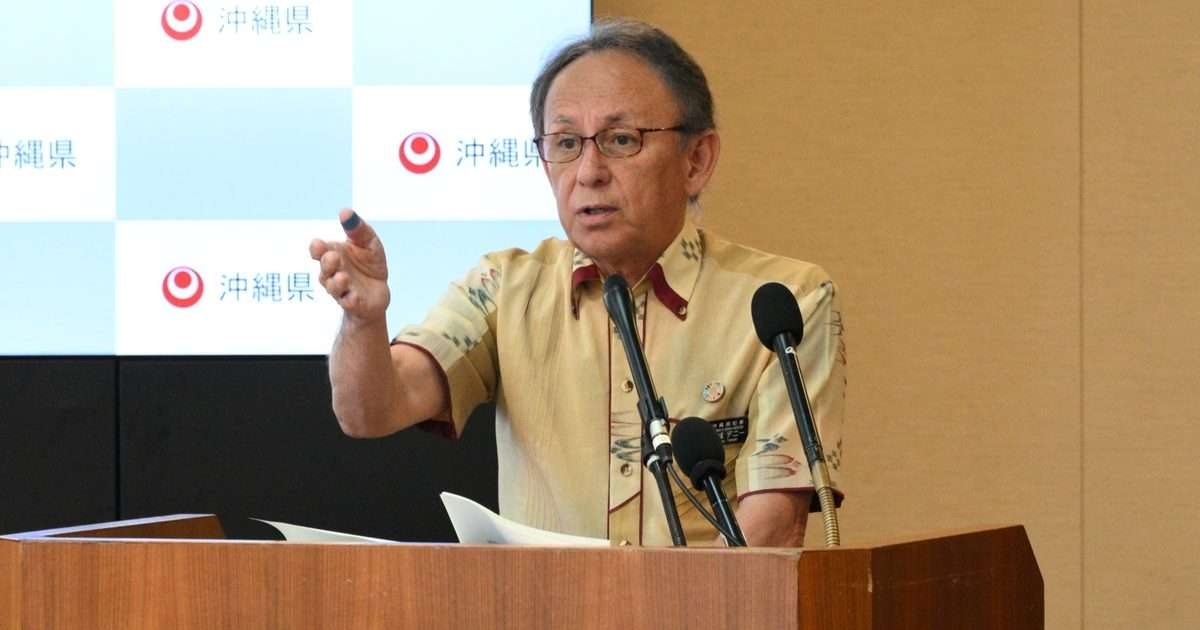 デニー知事、辺野古転覆事故のSNSデマに警鐘「誤情報で判断されてはいけない」 県知事選への影響も懸念