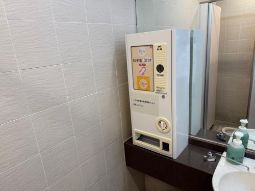 自治体のナプキン自販機