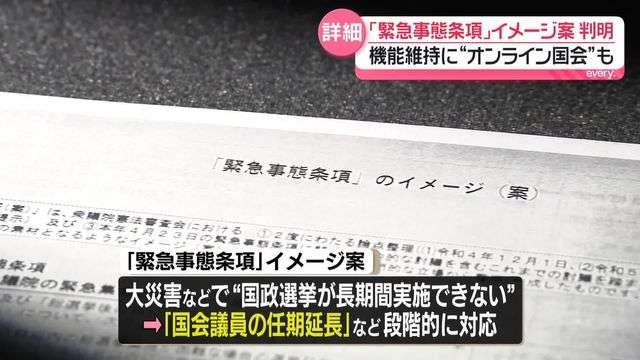 【独自】憲法改正の「緊急事態条項」創設めぐり　衆院法制局作成の条文イメージ案明らかに（日テレNEWS NNN）のコメント一覧 - Yahoo!ニュース