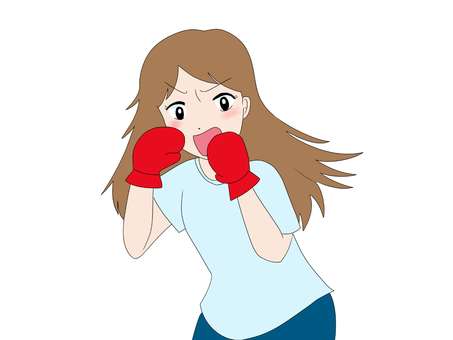 勝手に競ってくる女