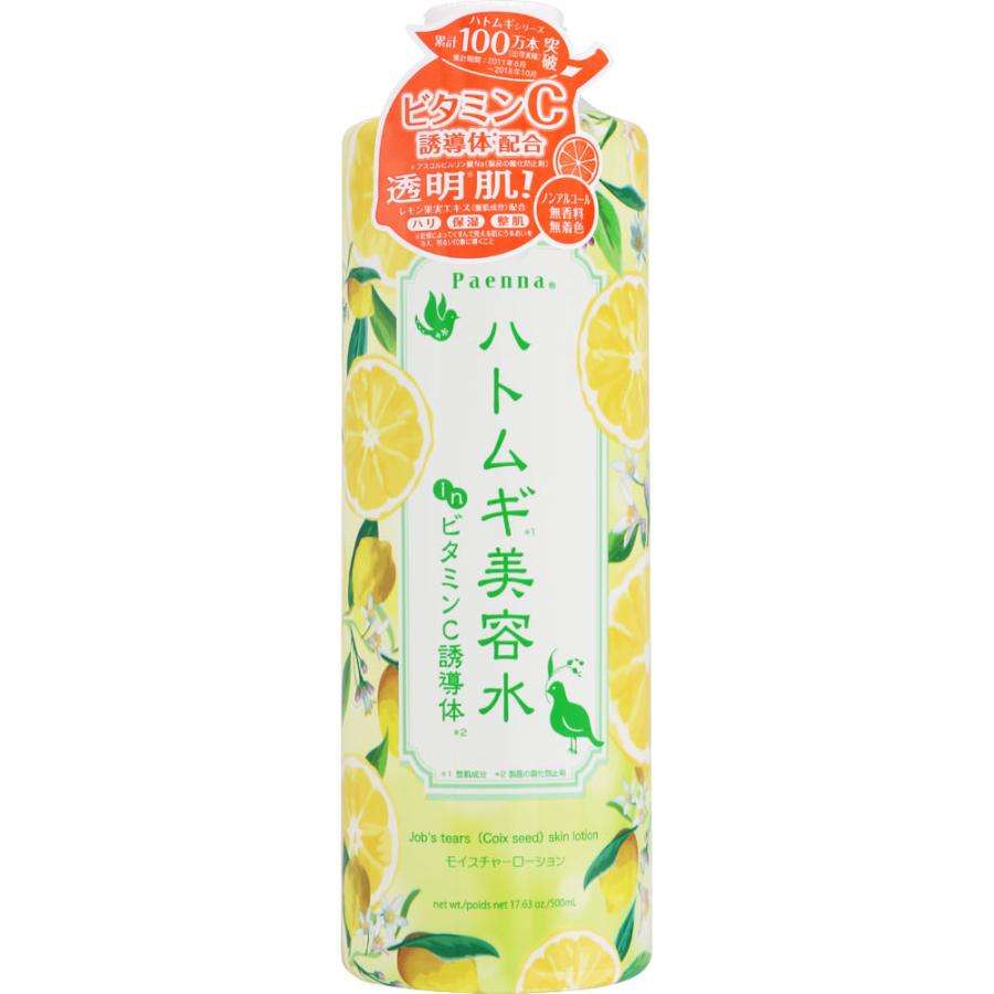 パエンナ ハトムギ美容水 in ビタミンC誘導体 500ml : コスメビレッジ - 通販 - Yahoo!ショッピング