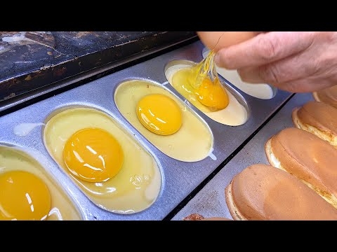 전국에서 최초로 생긴 계란빵? 신선한 계란으로 만드는 40년 계란빵 달인 할머니┃Korea