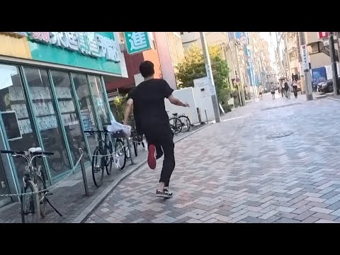 【走る巨人】「いや復讐でしょ」「きっちりやるから覚えとけよ」逃走し、捕まると因縁をつけてくる巨大な疑いがある男　ドキュメンタリー　日本のリアル　注意喚起　気をつけてください