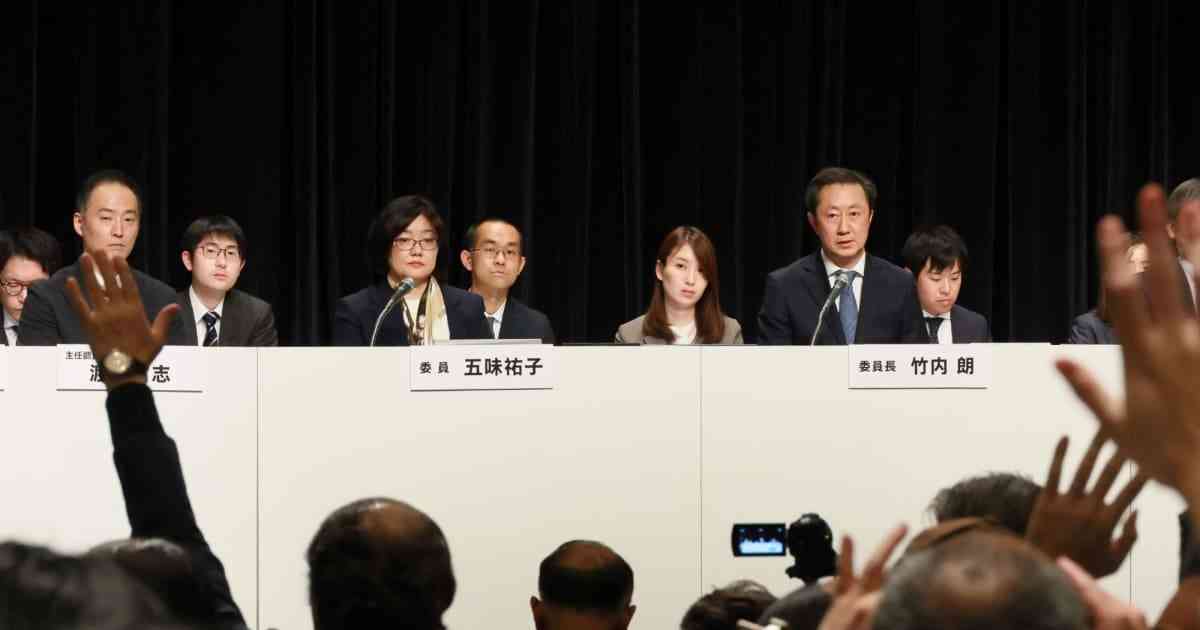 フジテレビ第三者委員会報告に記載「タレントＵ」　各局は実名を把握・共有で「使う局ナシ」