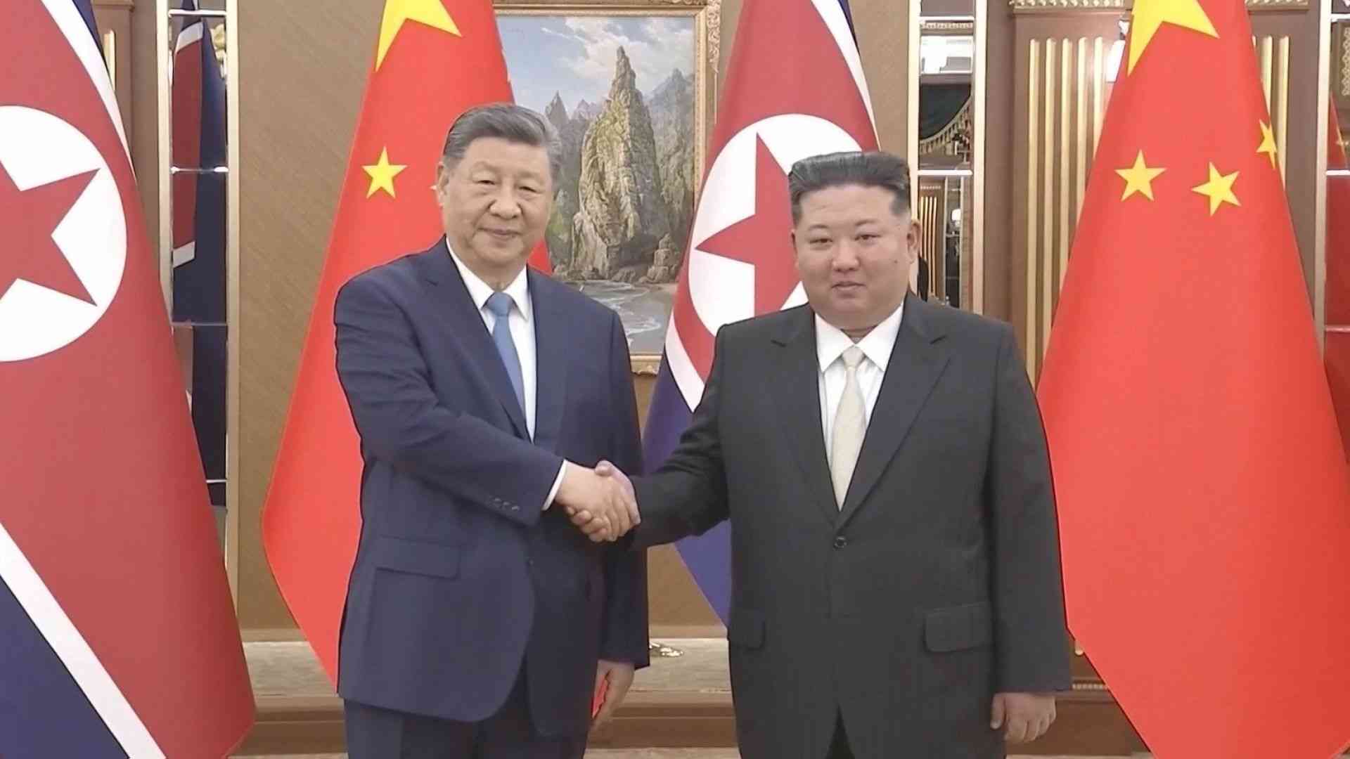 中国の習近平国家主席と北朝鮮の金正恩総書記が会談「新時代の中朝関係」強化で一致（TBS NEWS DIG Powered by JNN） - Yahoo!ニュース
