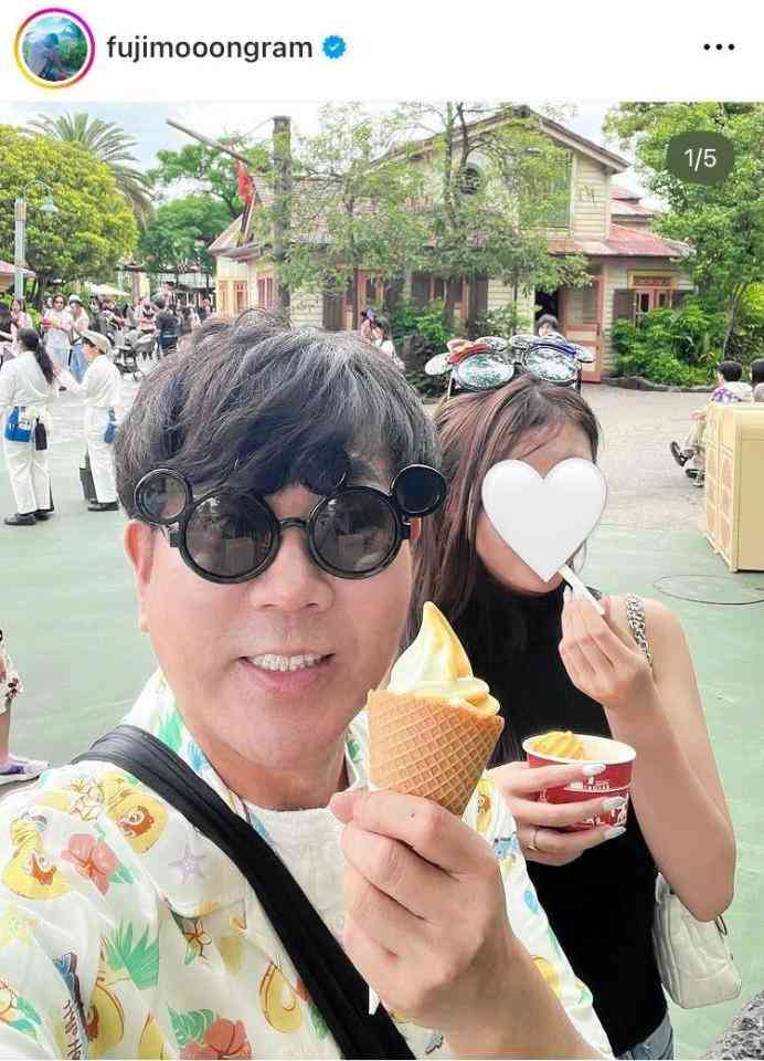 「新恋人かと」「再婚？」藤本敏史　ギャル風美女とTDLに衝撃走る！　実は元妻似の13歳長女「すごいスタイル」「モデルやん」「すでに美人オーラ」