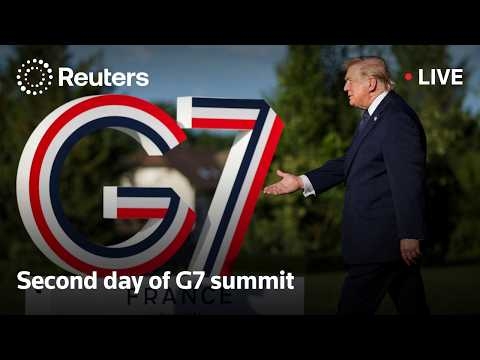 LIVE: Second day of G7 summit