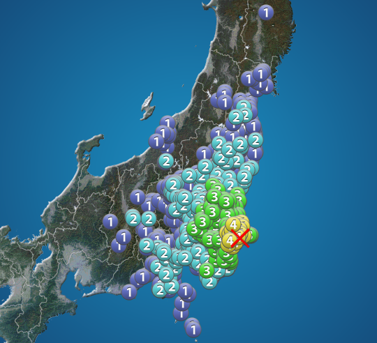 千葉県北東部でM5.8の地震　千葉県・茨城県で最大震度4　津波の心配なし - ウェザーニュース
