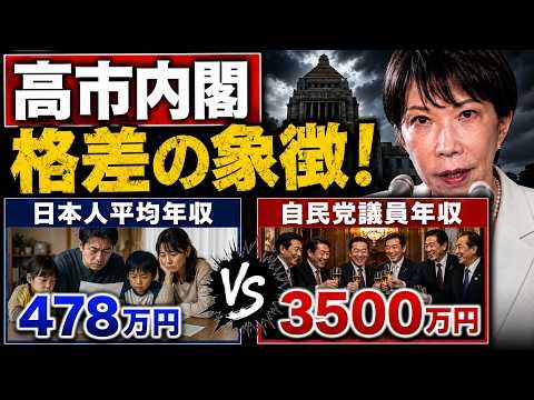 高市内閣の格差の象徴！自民党国会議員の平均年収はなんと3500万円！元博報堂作家本間龍さんと一月万冊